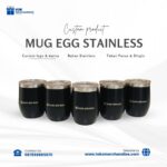 Mug Egg Stainless Custom Logo: Merchandise Premium yang Elegan untuk Meningkatkan Branding Perusahaan