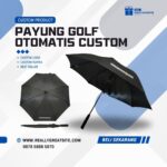 Payung Golf Otomatis Custom Logo — Merchandise Premium yang Siap Melindungi Tamu Sekaligus Mengangkat Citra Brand Hotel Anda ☂️🏨✨