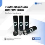 Tumbler Sakura Custom Logo — Merchandise Elegan yang Membuat Brand Hotel Selalu Dekat dengan Tamu 🌸🥤