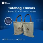 Totebag Kanvas Custom Logo — Merchandise Stylish yang Membawa Brand Hotel Anda ke Mana Saja 👜✨