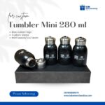 Tumbler Mini 280 ml Custom Logo — Souvenir Kecil, Dampak Branding Besar untuk Hotel, Villa, dan Resort ☕✨