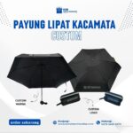 Payung Lipat Cover Kacamata Custom Logo — Merchandise Praktis yang Membuat Brand Hotel Selalu Siap Menghadapi Cuaca ☂️🏨
