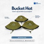 Bucket Hat Custom Logo: Merchandise Stylish yang Efektif Meningkatkan Branding Perusahaan