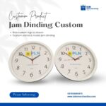 Jam Dinding Custom Logo: Media Branding Fungsional yang Selalu Terlihat Setiap Saat