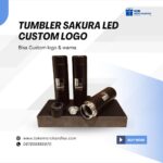 Tumbler Sakura LED Custom Logo: Merchandise Modern yang Mengangkat Citra Brand Perusahaan