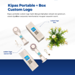 Kipas Portable + Box Custom Logo: Merchandise Modern yang Praktis untuk Promosi Brand