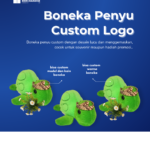 Boneka Penyu Custom Logo: Merchandise Unik yang Meninggalkan Kesan