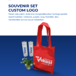 Souvenir Set Custom Logo: Paket Merchandise Eksklusif untuk Branding Perusahaan