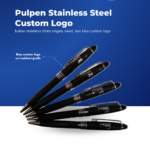 Pulpen Stainless Steel Custom Logo: Merchandise Elegan untuk Branding Profesional