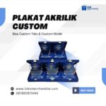 Plakat Akrilik Custom Logo: Simbol Apresiasi yang Elegan dan Berkesan