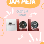 Jam Meja Custom Logo: Merchandise Fungsional yang Selalu Terlihat