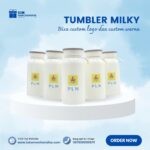 Tumbler Milky Custom Logo: Merchandise Praktis untuk Branding yang Selalu Terlihat