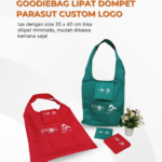 Goodiebag Lipat Dompet Parasut Custom Logo