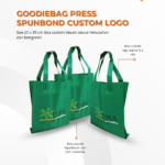 Goodie Bag Press Spunbond Custom Logo: Pilihan Praktis dan Efektif untuk Branding Acara Anda