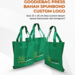 Goodiebag Press Bahan Spunbond Custom Logo