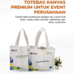 Totebag Kanvas Premium untuk Event Perusahaan