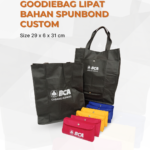 Goodiebag Lipat Bahan Spunbond Custom