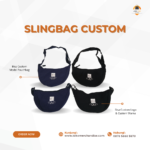 Slingbag Custom: Tas Selempang Casual & Modis