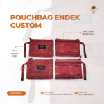 Pouchbag Endek Custom: Merchandise Sentuhan Etnik & Luxury