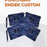 Pouchbag Endek Custom: Merchandise Khas Bali yang Elegan
