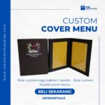 Custom Cover Menu Logo: Merchandise Profesional untuk Restoran, Hotel & Cafe