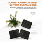 Dompet Kartu Leather Sintetis Ramah: Souvenir Praktis untuk Branding Perusahaan