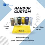 Handuk Custom Logo: Merchandise Fungsional untuk Souvenir dan Branding Perusahaan