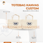 Totebag Kanvas Custom Logo: Merchandise Simpel dan Elegan untuk Branding