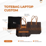 Totebag Laptop Custom: Fungsional, Elegan, dan Cocok untuk Korporat Anda