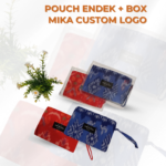 Pouch Endek + Box Mika Custom Logo