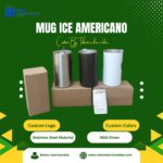 Mug Ice Americano Custom: Tumbler Stainless Elegan untuk Branding dan Corporate Gift