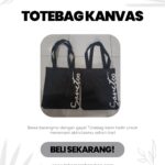 Totebag Kanvas Custom Logo: Merchandise Praktis untuk Branding yang Selalu Digunakan