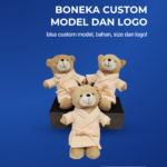 Boneka Custom Desain dan Logo: Souvenir Unik untuk Event & Corporate