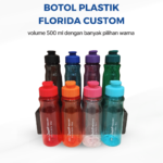Botol Plastik Florida Custom 500 ml: Merchandise Promosi Praktis dan Menarik