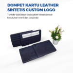 Dompet Kartu Leather Sintetis Custom Logo: Souvenir Corporate yang Elegan