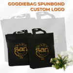 Goodiebag Spunbond Custom Logo – Souvenir Praktis untuk Branding Perusahaan 🛍️