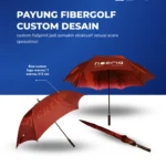 Payung Fibergolf Custom Desain: Proteksi Maksimal dengan Tampilan Elegan & Eksklusif