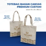 Totebag Bahan Canvas Premium Custom: Merchandise Elegan dan Ramah Lingkungan untuk Branding Perusahaan