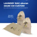 Laundry Bag Ukuran 40×60 cm Custom: Solusi Perlengkapan Hotel, Resort, & Villa Berkelas