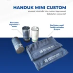 Handuk Mini Custom: Souvenir Minimalis, Lembut, & Sangat Fungsional untuk Branding Corporate