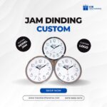 Jam Dinding Custom Logo: Merchandise Promosi Fungsional untuk Branding Perusahaan