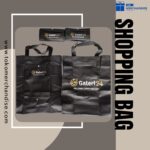 Shopping Bag Lipat Custom Logo: Merchandise Praktis untuk Promosi Ramah Lingkungan