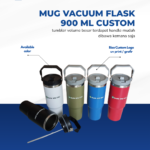 Mug Vacum Sakura LED Custom Logo: Saat Branding Bertemu Teknologi ✨☕