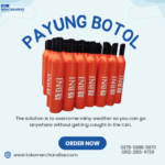 Payung + Botol Custom Logo: Paket Merchandise Praktis untuk Branding Perusahaan