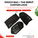 Pouchbag + Tas Serut, Kombinasi Merchandise yang Praktis